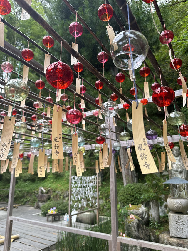 ˗ˏˋ ♡の窓で有名な風鈴寺🎐 ˎˊ˗