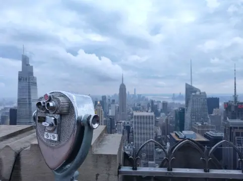 A View Worth a Thousand Words: Top of the Rock at Rockefeller Center 🌇