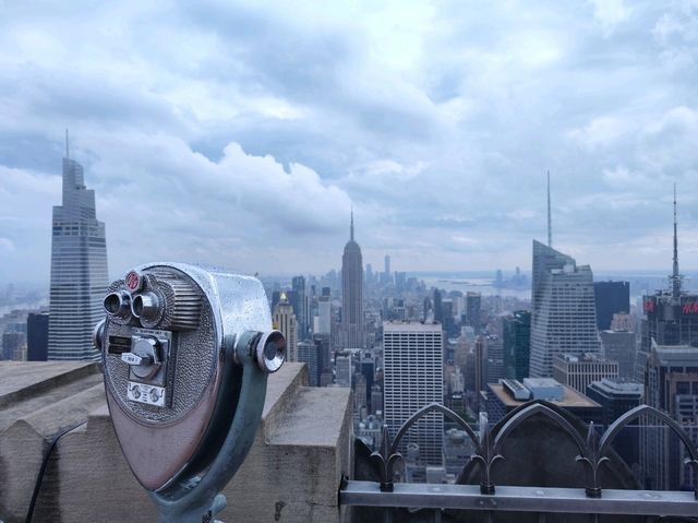 A View Worth a Thousand Words: Top of the Rock at Rockefeller Center 🌇