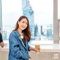 ร้านกาแฟบนตึกสูงชั้น55กับ %Arabica