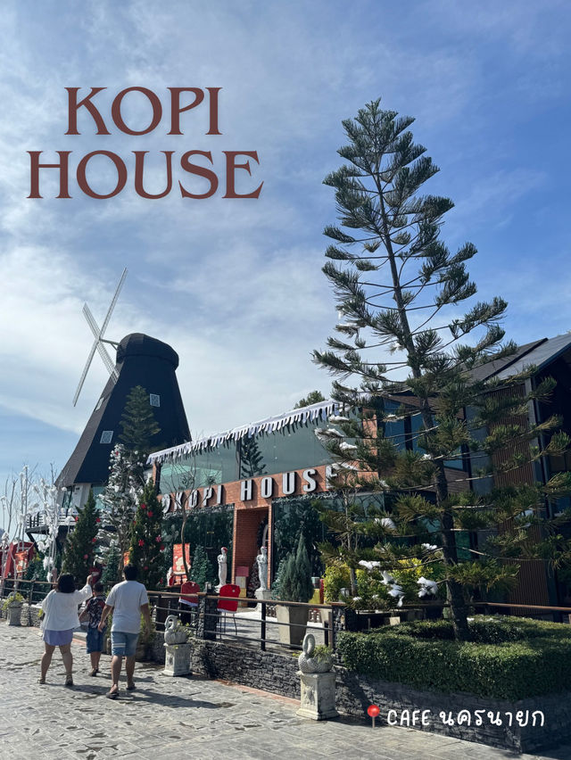 📍 Kopi House | โกปี๊เฮ้าส์ คาเฟ่บรรยากาศเริส