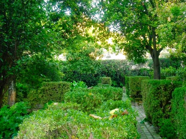 皇宮內的私人小花園