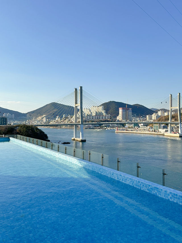 전객실 돌산대교 + 오션뷰를 볼 수 있는 여수 신상 호텔