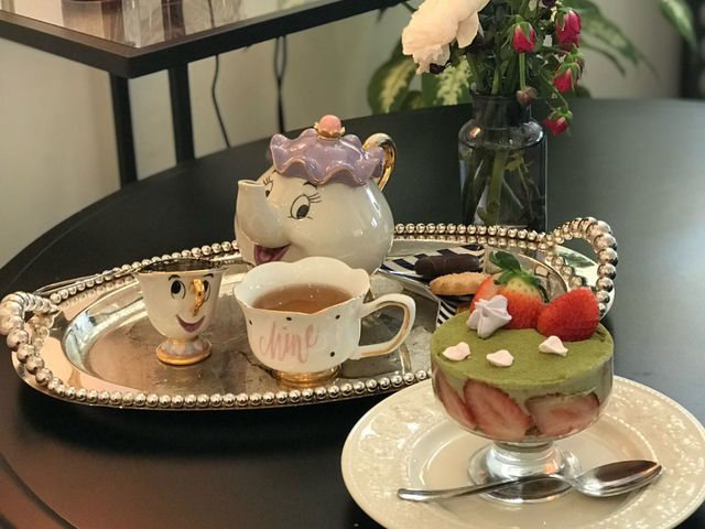 可愛すぎる！美女と野獣のティーポット