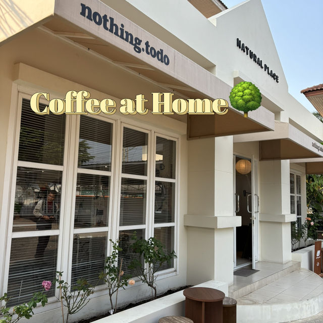 🥐📍แนะนำคาเฟ่บางพระ nothing.todo 🌳🌞🍵