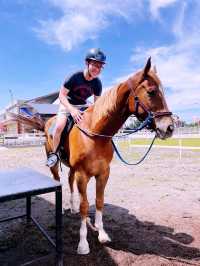 First Time Horse Riding at Tuaran, Kampong Lol Batik