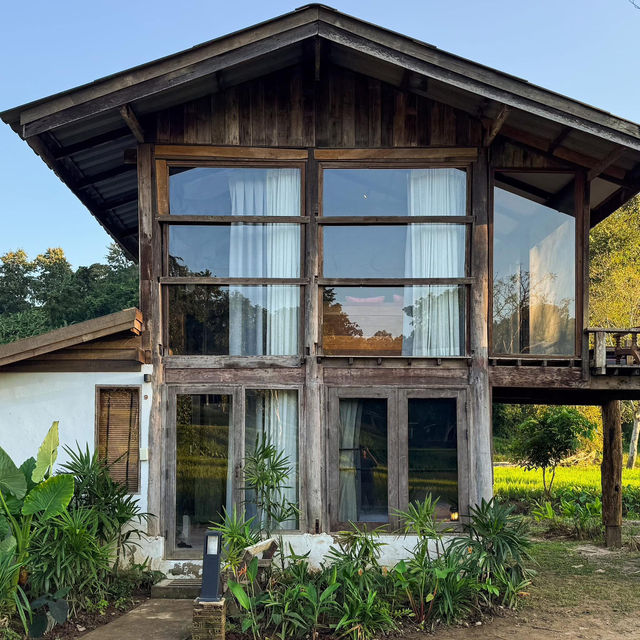 ”เนินแจ่มใส“ ที่พักกลางหุบเขาสุดชิล #เชียงใหม่ 🏠🍃