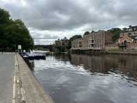 Strolling along the river in York
