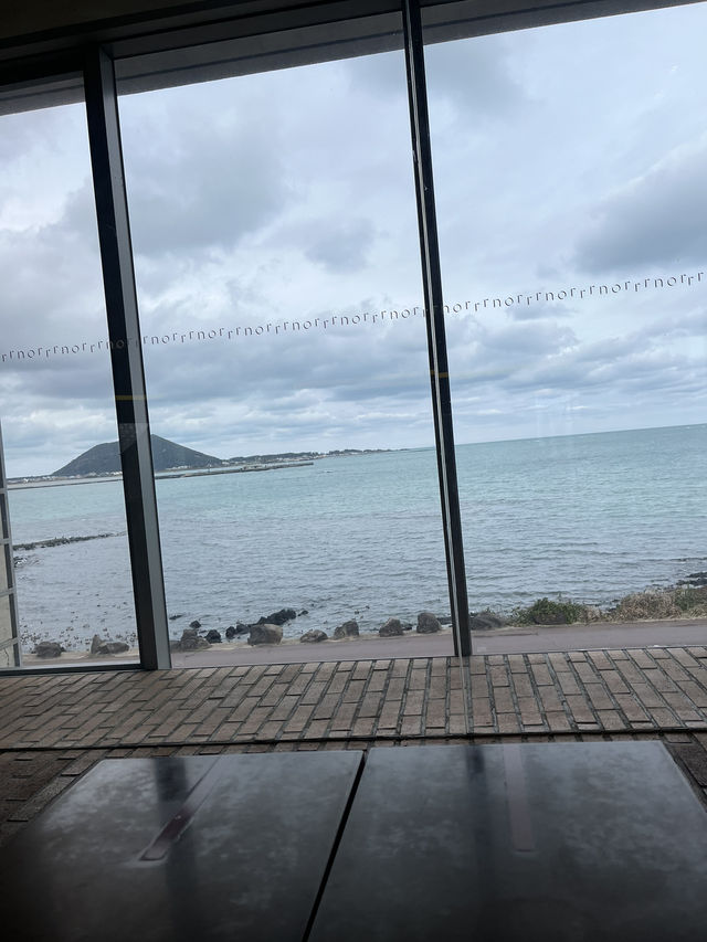 Best sea view cafe in Jeju