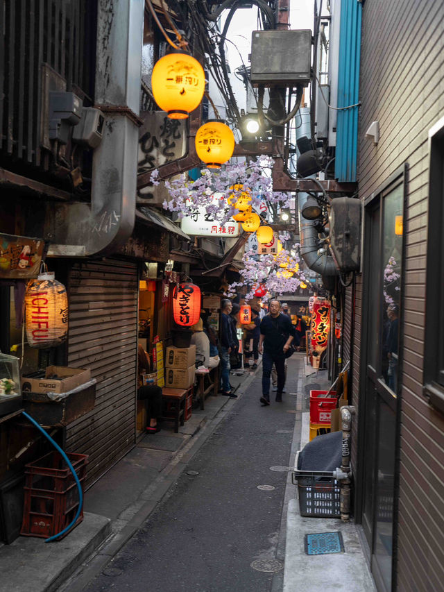 春の思い出横丁 🌸🏮昭和のノスタルジックな雰囲気