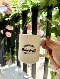 Spring Cakes on the Terrace at Cafe Rafre Fruit