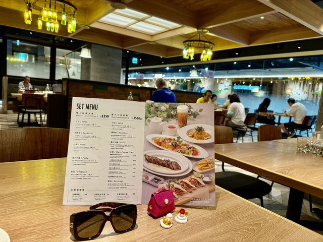 高雄夢時代（藍鯨館）6樓意大利餐廳（BELLINI Pasta )美食餐值得推薦大家