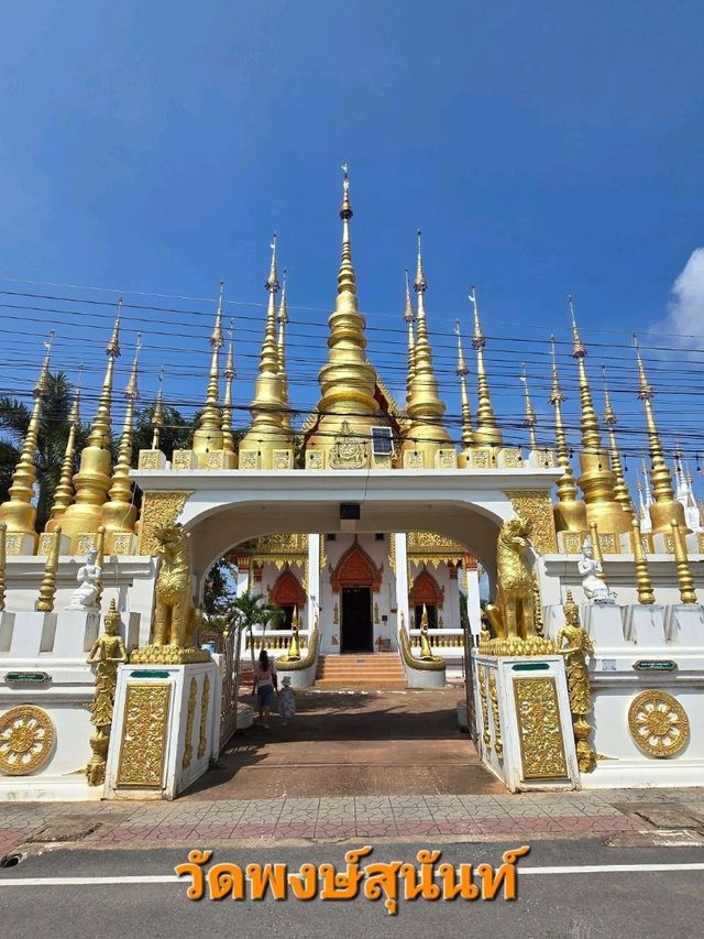 วัดพงษ์สุนันท์ เจดีย์ขาว ของชาวแพร่นคร
