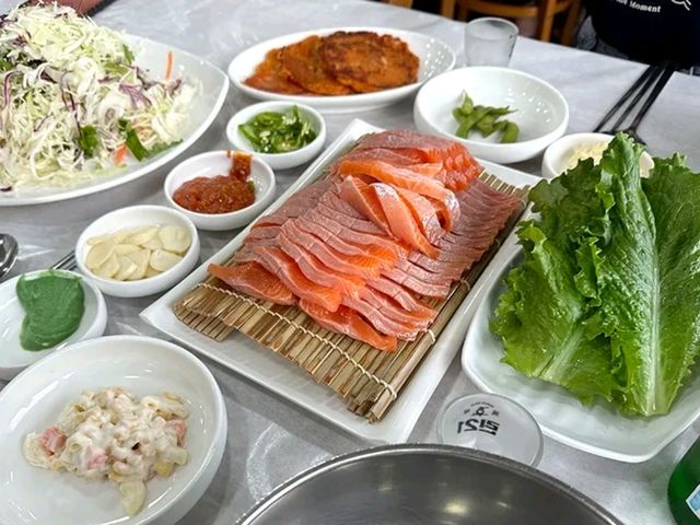 참샘 송어직판장