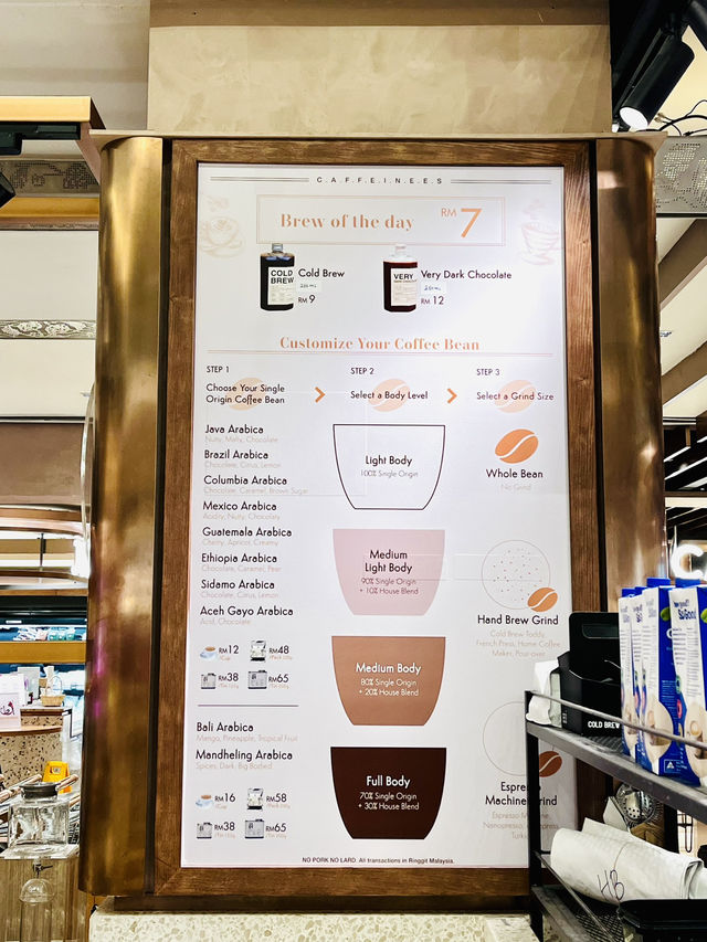 Caffeinees at BSC: A Hand Brew Coffee Haven with Decadent Truffle Chocolates