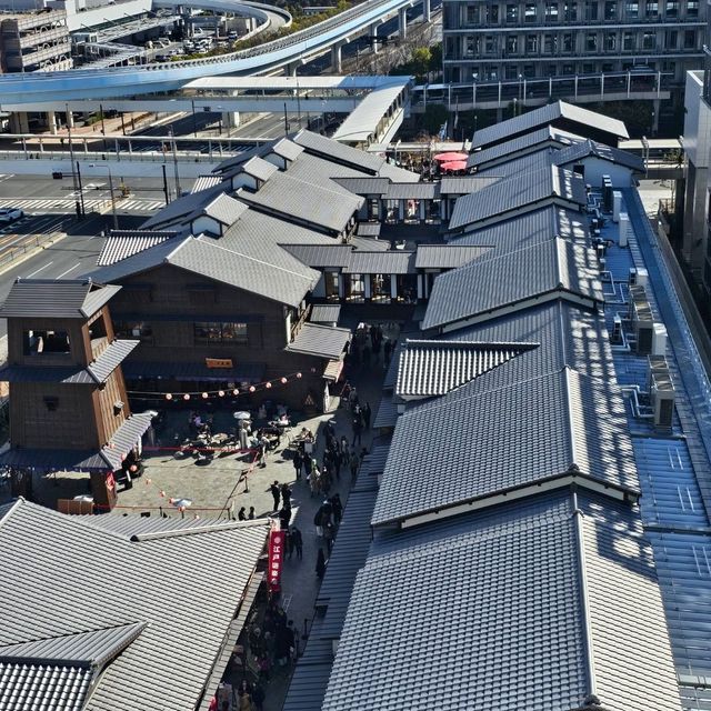 東京千客萬來有個免費嘅足浴