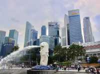 From Fishing Village to Lion City: A Morning at Merlion Park