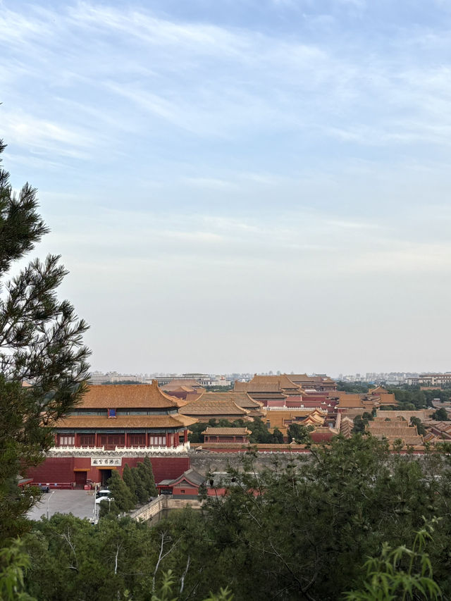 北京隱藏版打卡聖地 | 景山公園俯瞰紫禁城✨