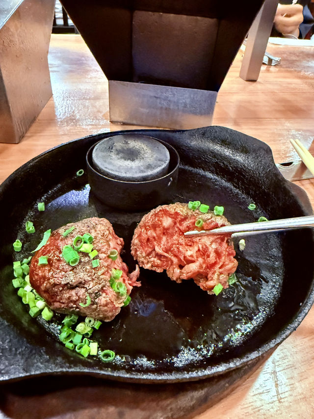 福岡人氣餐廳「極味屋」，無敵好吃的漢堡排
