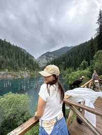 Discover the Enchanting Kaindy Lake in Kazakhstan 🇰🇿 