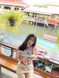🎨 เที่ยวกรุงเทพฯ 1 วัน | พายเรือชมคลอง ระบายสี