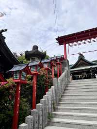 📍三光稲荷神社｜戀愛運與美照兼得的紅色奇蹟⛩️❤️