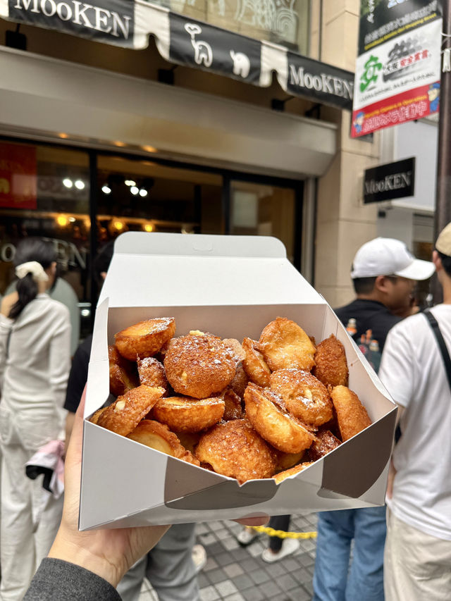 ร้านขนมชื่อดังย่านShinsaibashiที่คิวยาวมาก
