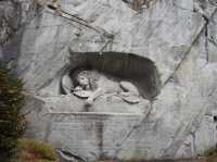 🦁 Quiet Reflection at the Lion Monument in Lucerne