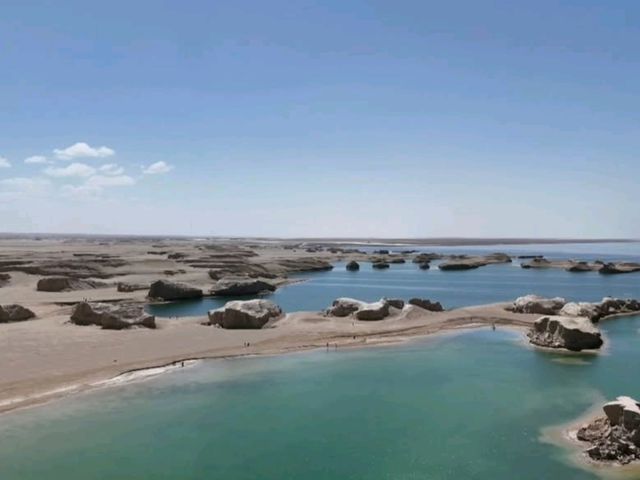Wild Desert at Shuishang Yardang