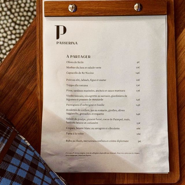 Passerini Cafe