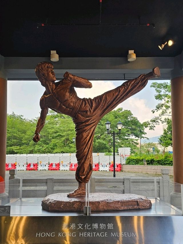 座落於城門河旁的香港文化博物館，免費體驗文化氣息。
