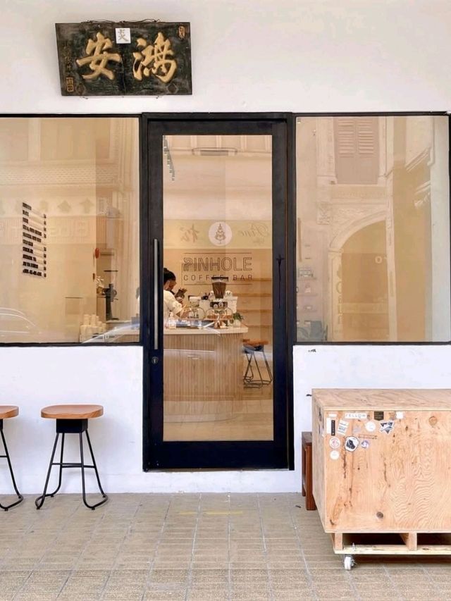 Pinhole coffee bar Singapore