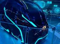 Ride in lightspeed and in style with Tron : Shanghai Disneyland