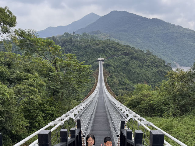 [屏東］大自然懷抱的山川琉璃吊橋