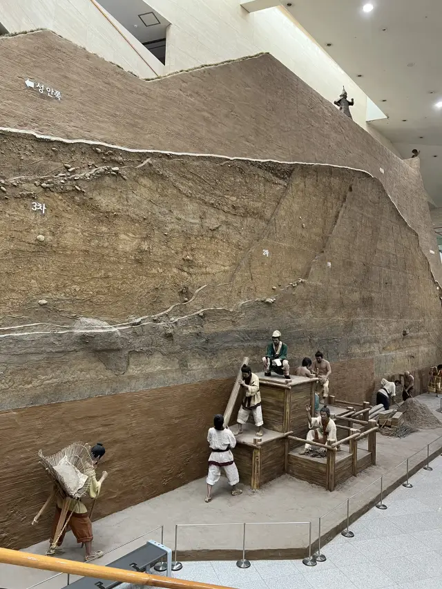 漢城百濟博物館的大廳與王都漢城