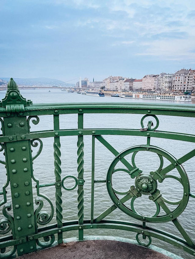 Crossing the Charm of Liberty Bridge in Budapest