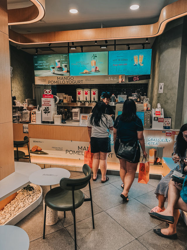 Cooling Comfort at Shuyi Grass Jelly & Tea, Sunway Pyramid