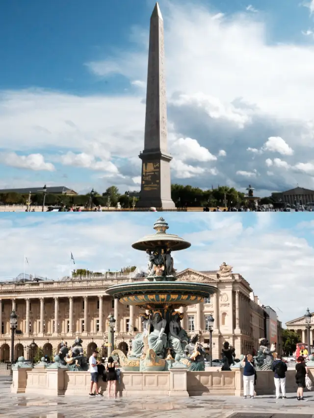 雨天的巴黎-巴黎自由行 #巴黎 #自由行 #協和廣場 #大小皇宮 #香榭大道 #凱旋門 