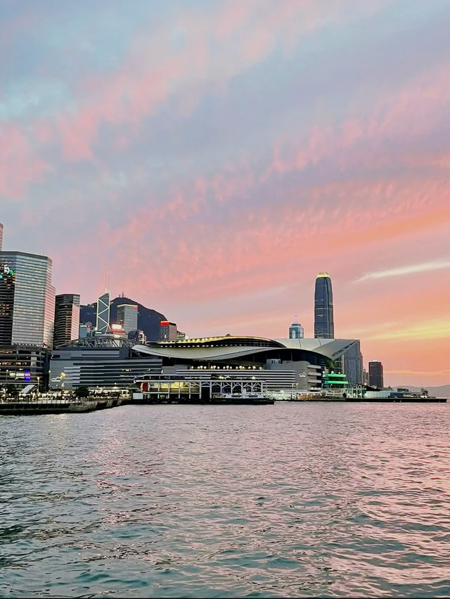 🌆✨ City Lights & Harbour Nights at Victoria Harbour, Hong Kong 🌙🚤 