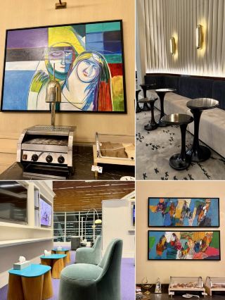 Artful Departure at The Pearl Lounge Bahrain 🎨