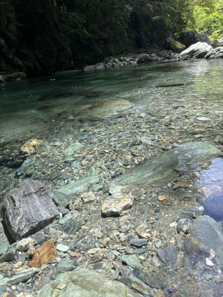 Niyodo River - Blue.