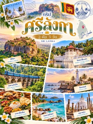 🇱🇰 ศรีลังกา… ดินแดนมนตร์เสน่ห์แห่งมหาสมุทรอินเดีย ✨