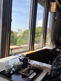 東京【赤坂見附】老舗和菓子店とらやのカフェ