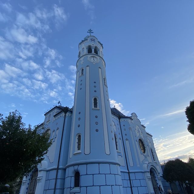 🇸🇰 The beautiful Blue Church ⛪️