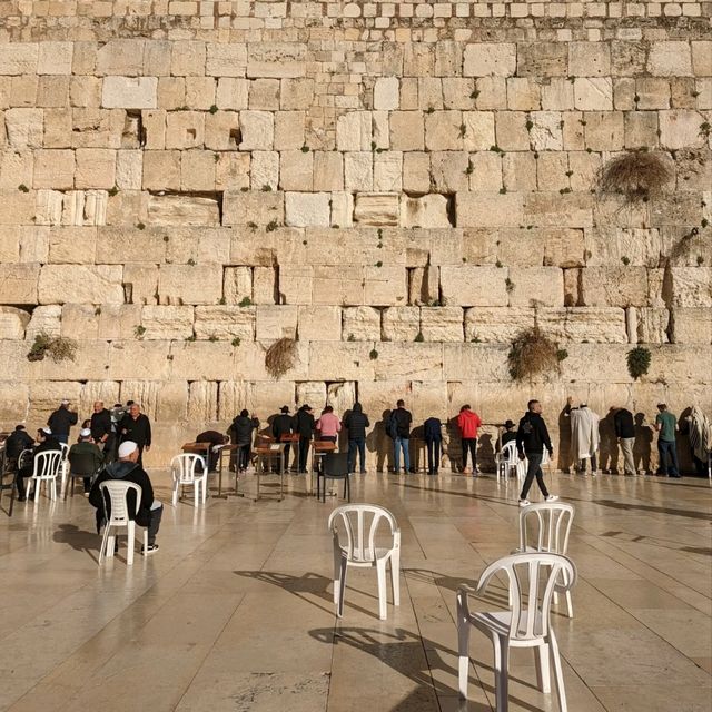 The Western wall is a must visit in Jerusalem 