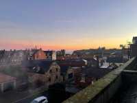 Sunset over the Abbey