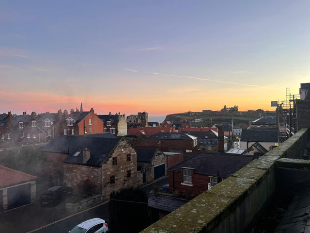 Sunset over the Abbey