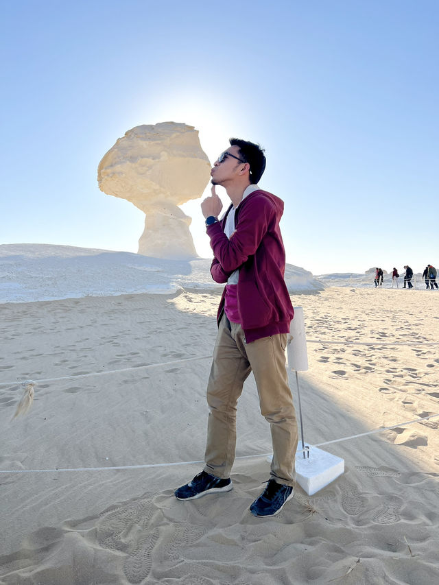 My first time in an Egyptian Desert