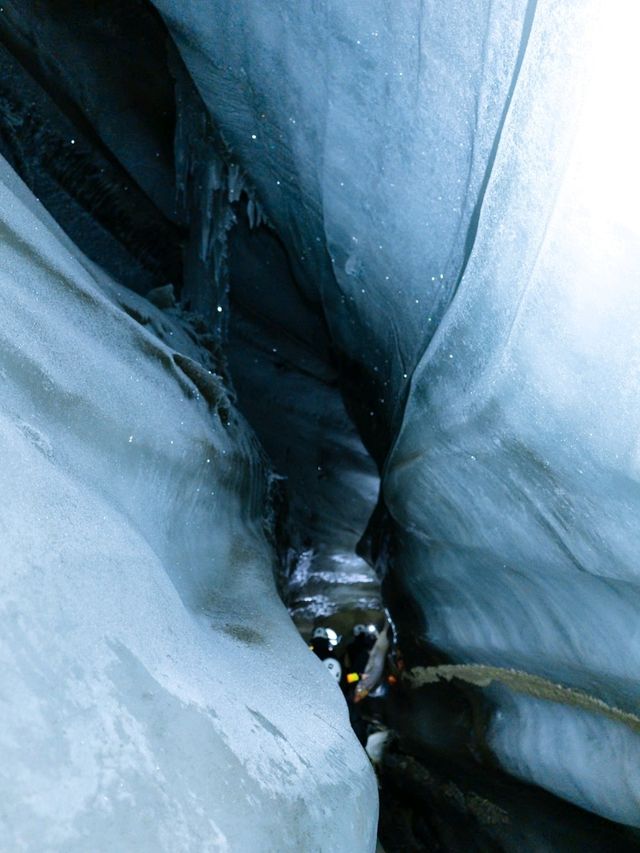 ❄️ Into the Ice: Exploring Svalbard’s Ice Caves ❄️