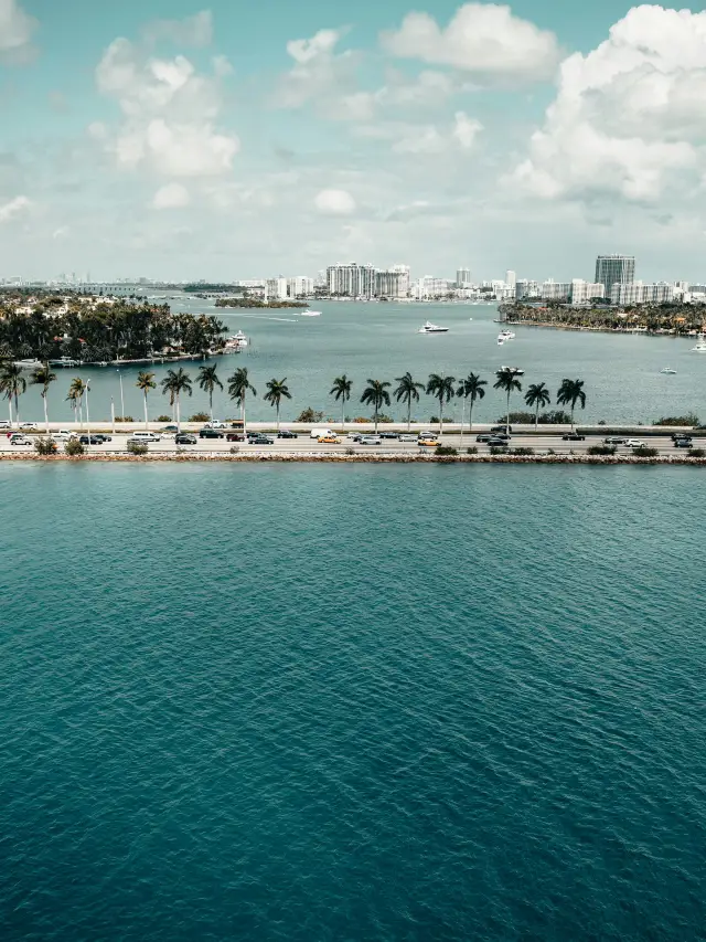 The serene morning light on Miami Beach.